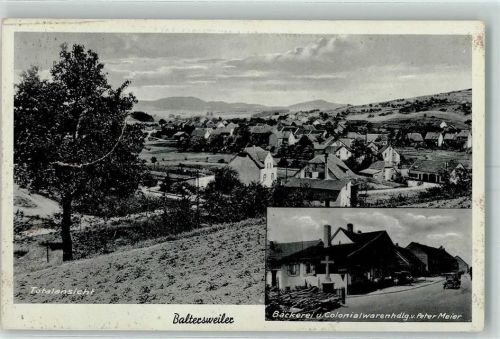 Baltersweiler Bäckerei Kolonialwarenhandlung von Peter Meier