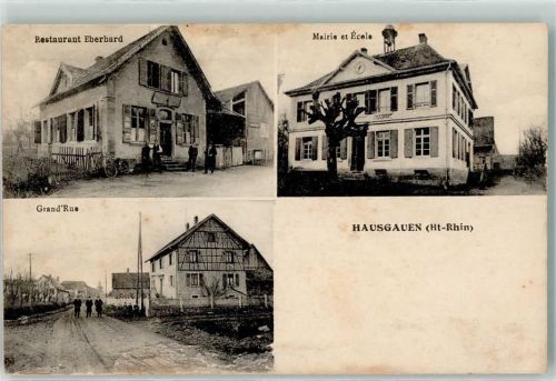 Hausgauen Gasthaus Eberhard Mairie et Ecole Grand Rue