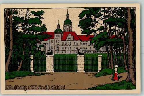 Neustrelitz Schloss Großherz. AK