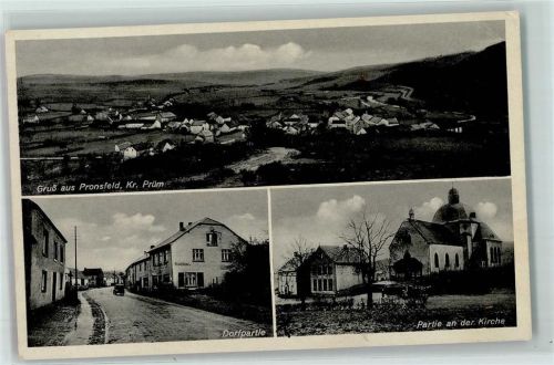 Pronsfeld Dorfpartie Kirche