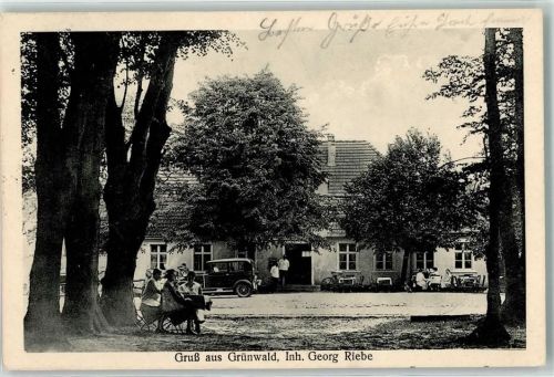Grünwald Gasthaus Oldtimer Fahrrad