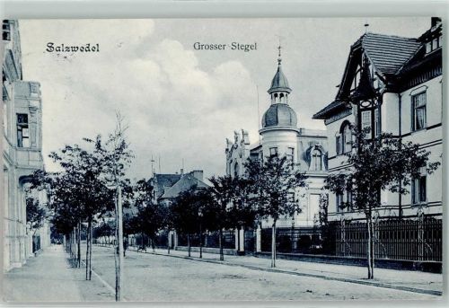 Salzwedel 1909 Grosser Stegel