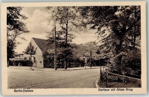 Dahlem Dorfaue Gasthaus Alter Krug