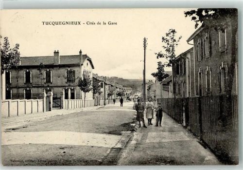 Tucquegnieux 1916 Cites de la Gare