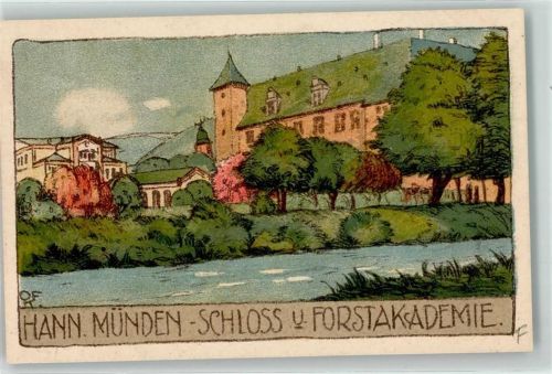 Hann. Münden Schloss u. Forstakademie