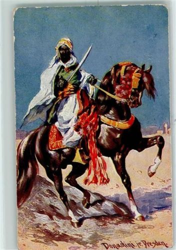 Serie 238 Volkstypen Afrika Krieger AK