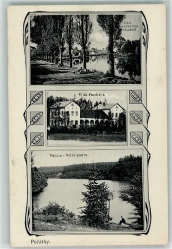 Pocatky Villa Pazderna