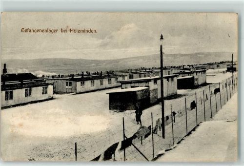 Holzminden Kriegsgefangenenlager Winter Schnee