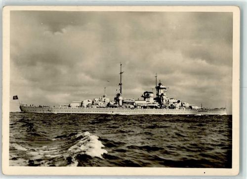 Kreuzer Admiral Hipper Verlag Hans Anders K 7512 AK