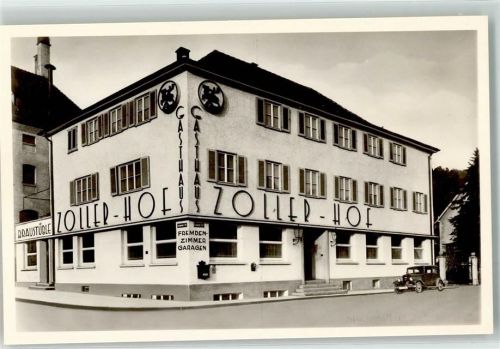Sigmaringen Hotel-Gasthaus Zoller-Hof Oldtimer