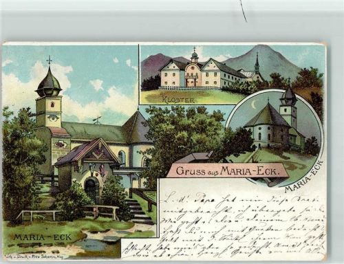 Maria Eck 1899 Kloster