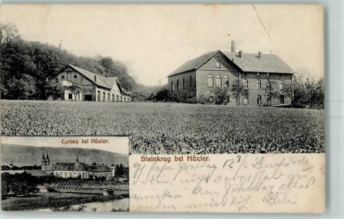 Höxter 1911 Steinkrug Corvey