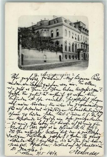 Wien 1919 Salesiauergasse