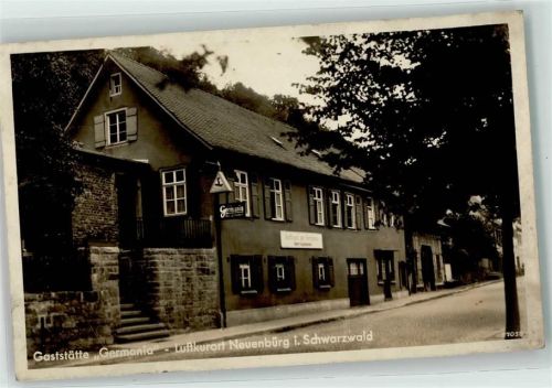 Neuenbürg Gasthaus Germania