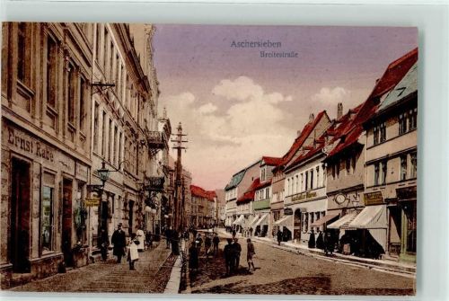 Aschersleben Breitestraße Gasthaus zur Börse
