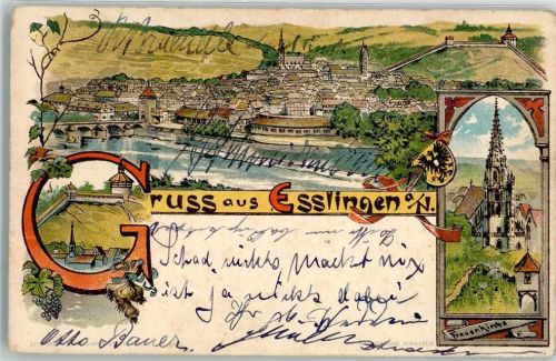 Esslingen 1901 Frauenkirche