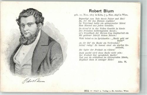 Robert Blum Freiheitskämpfer