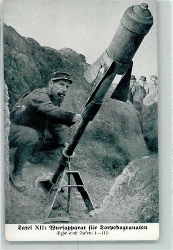 WK I Wurfapparat für Torpedogranaten AK
