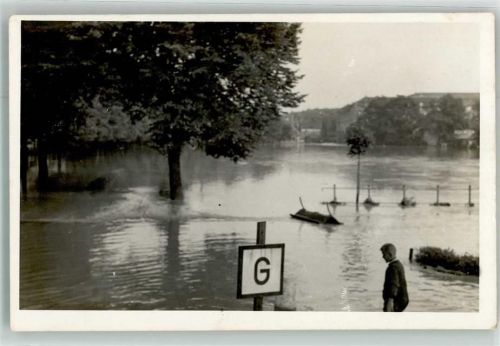 Ansbach Hochwasser der Rezat 29.7.1941