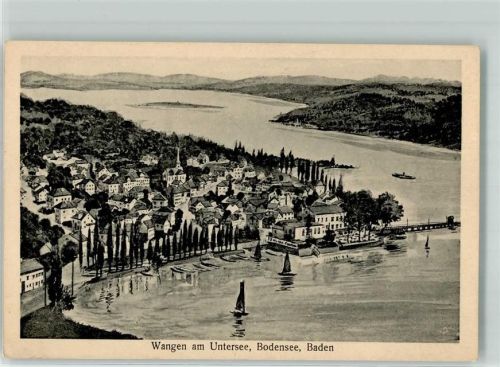 Wangen Bodensee Untersee Segelboote