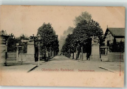 Oberlössnitz 1908 Sophienstraße