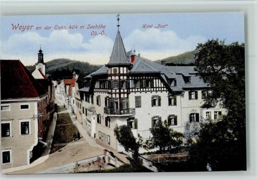 Weyer Hotel Post 1916 AK