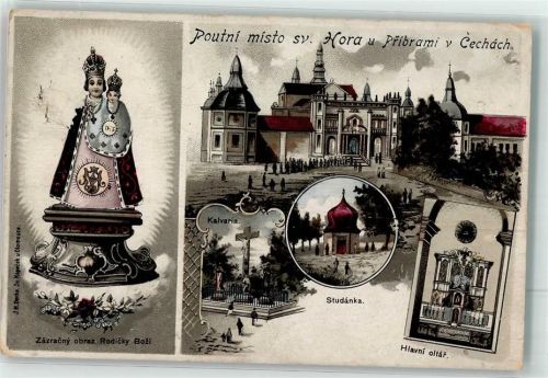 Pribram Hory u Pribrami Kalvarie Studanka Stribrnyoltar
