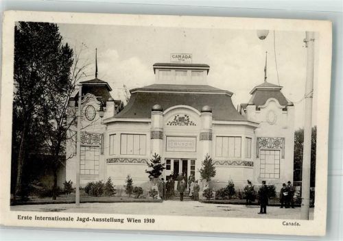Wien 1910 Pavillon Kanada Jugendstil Architektur