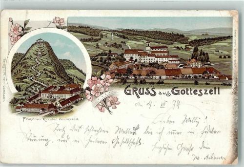 Gotteszell 1899 Früheres Kloster Gotteszell