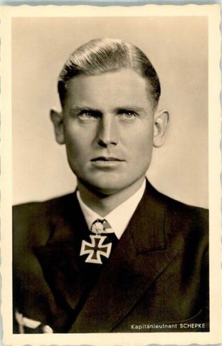 Kapitänleutnant Schepke Kommandant U-Boot 3