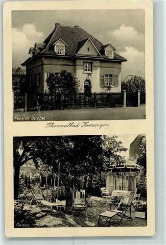 Bad Krozingen Pension Strobel Garten