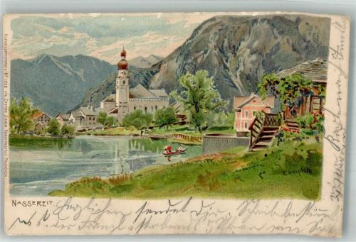 Nassereith 1900 Zieher, Ottmar Nr. 1208 Kirche