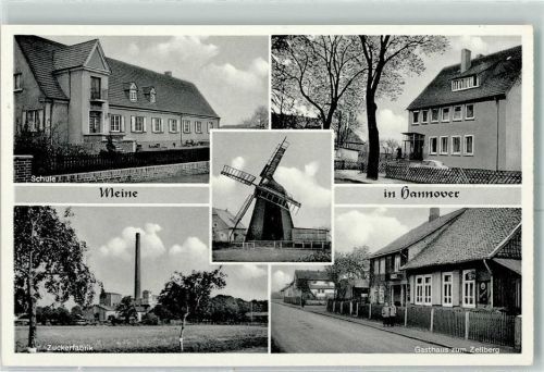 Meine Schule Windmühle Zuckerfabrik Gasthaus Zum Zellberg