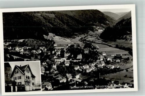 Hirsau Fliegeraufnahme Pension Göring