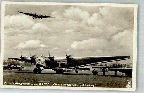 Ganzmetallflugzeug D 2500 Hindenburg Verlag Carstens 10019