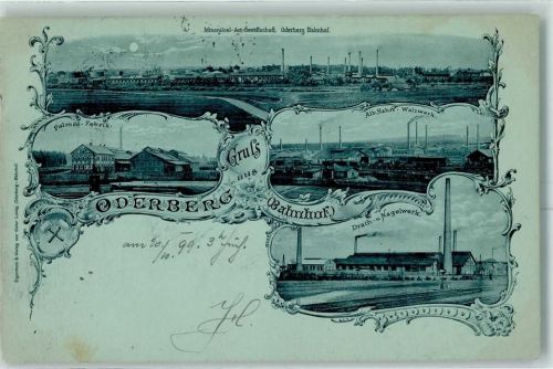 Bohumin 1899 Palmöl-Fabrik Mineralöl AG Alb. Hahn Walzwerk Draht- und Nagelwerk