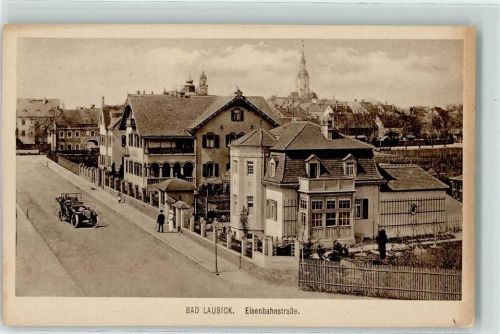 Bad Lausigk Eisenbahnstraße Oldtimer