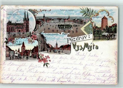 Vysoke Myto 1899 Gruss aus - AK