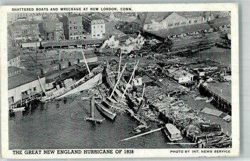 Boston 1938 Hafen The Great New England Hurrican of 1938