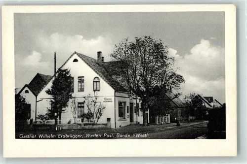 Bünde Gasthaus Wilhelm Erdbrügger