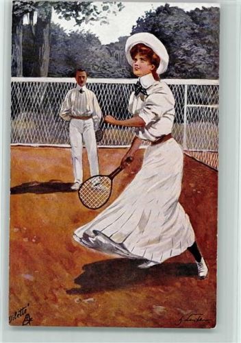 Tucks Serie Tennisspieler Serie 280 B , sehr gute Erhaltung AK