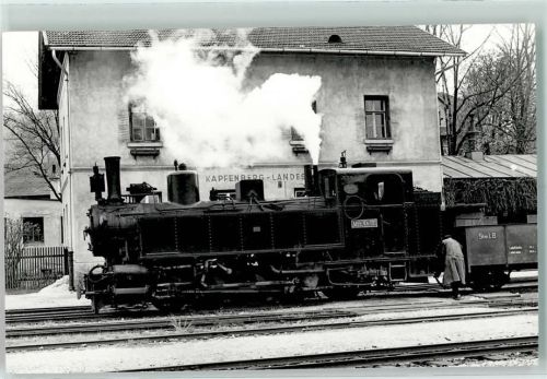 Kapellen Bahnhof Dampflokomotive Kapfenberg-Landesbahn StmLB Kh 101 Tyfo