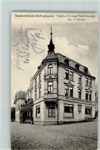Oerlinghausen Hotel Pension Stadt Bremen