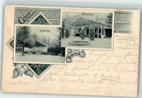 Dobrock 1901 Musikpavillion Waldschlößchen