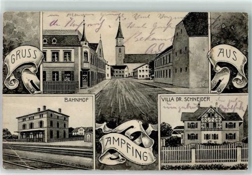 84539 W8261 Ampfing - Bahnhof Villa Dr. Schneider