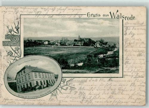 Walsrode 1903 Müllers Hotel Zum Kronprinzen