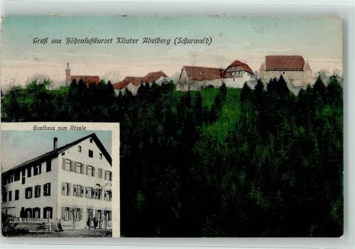Adelberg 1911 Gasthaus zum Rössle Kloster