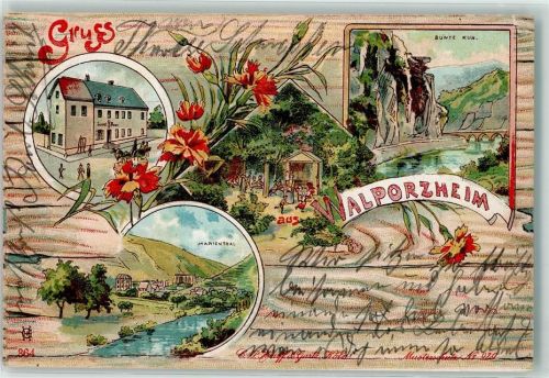 Walporzheim 1901 Bunte Kuh Mariental