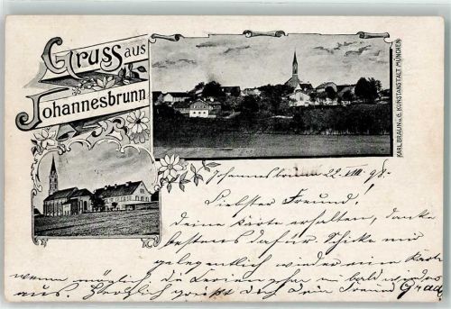 Johannesbrunn 1898 Expositurkirche
