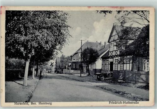Harsefeld Friedrich Huthstraße Oldtimer Fahrrad